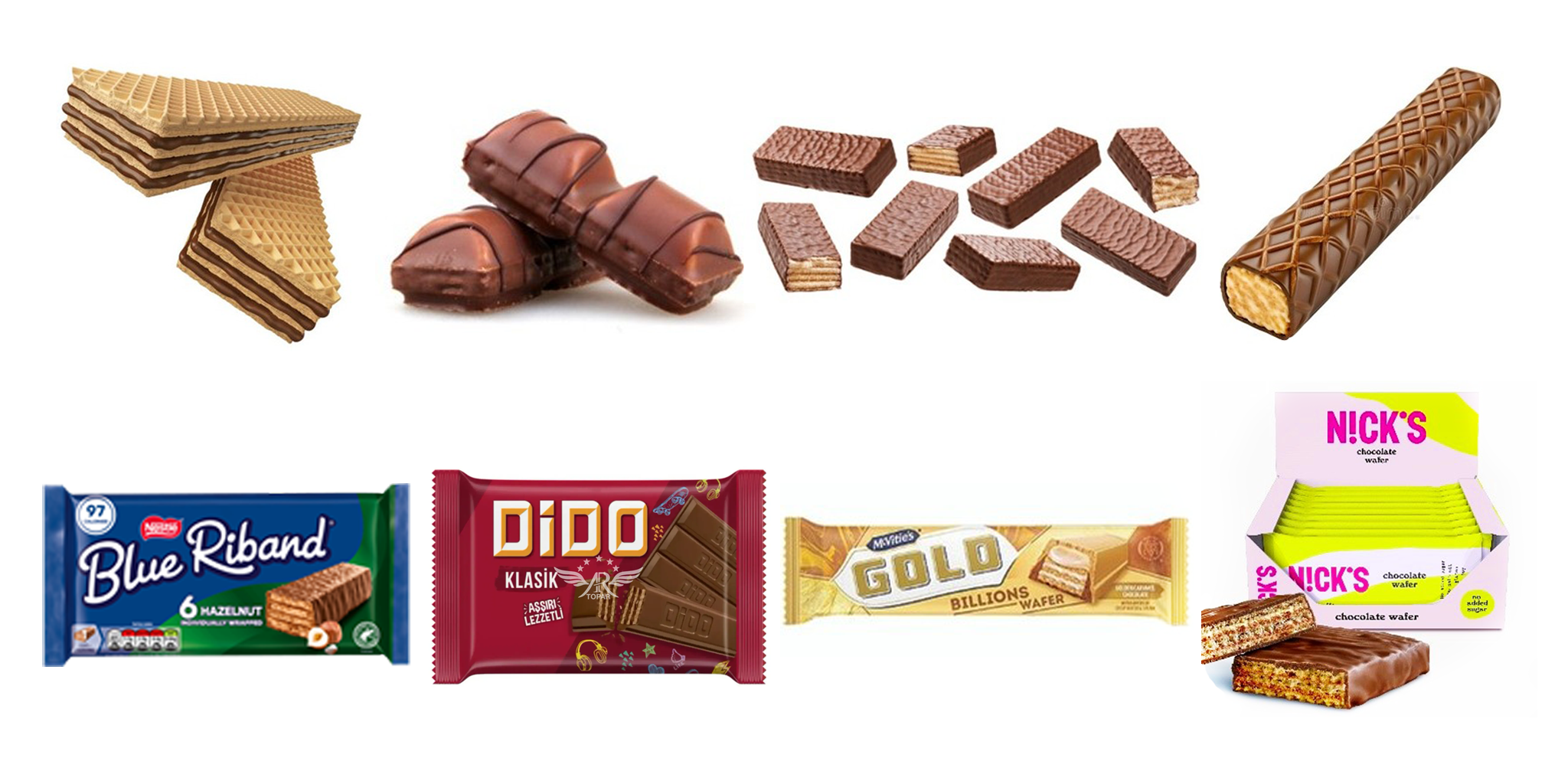 منتجات ألواح الويفر المحشوة